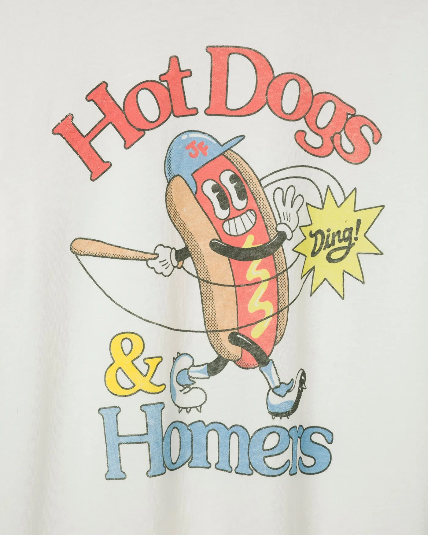 Hot Dogs and Homers Vintage Tee sold by Junk Food Clothing product image thumbnail 4