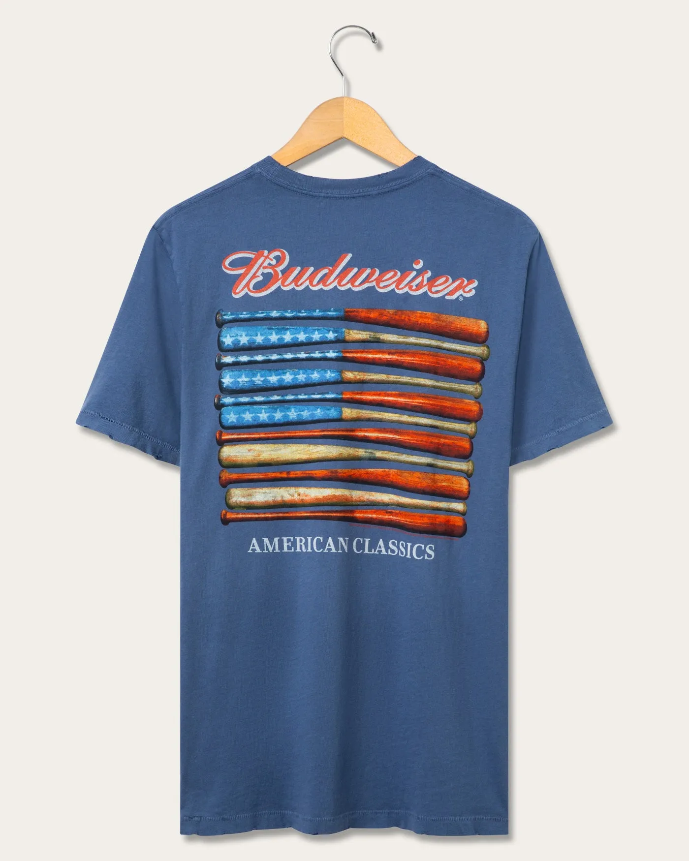 Budweiser Baseball Bats Vintage Tee sold by Junk Food Clothing product image thumbnail 4