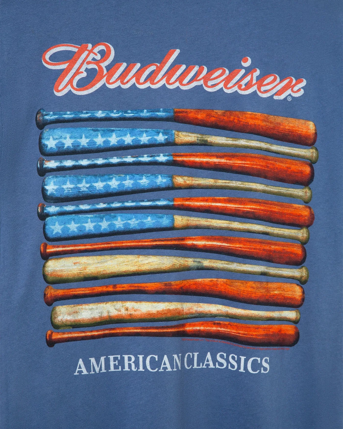 Budweiser Baseball Bats Vintage Tee sold by Junk Food Clothing product image thumbnail 5