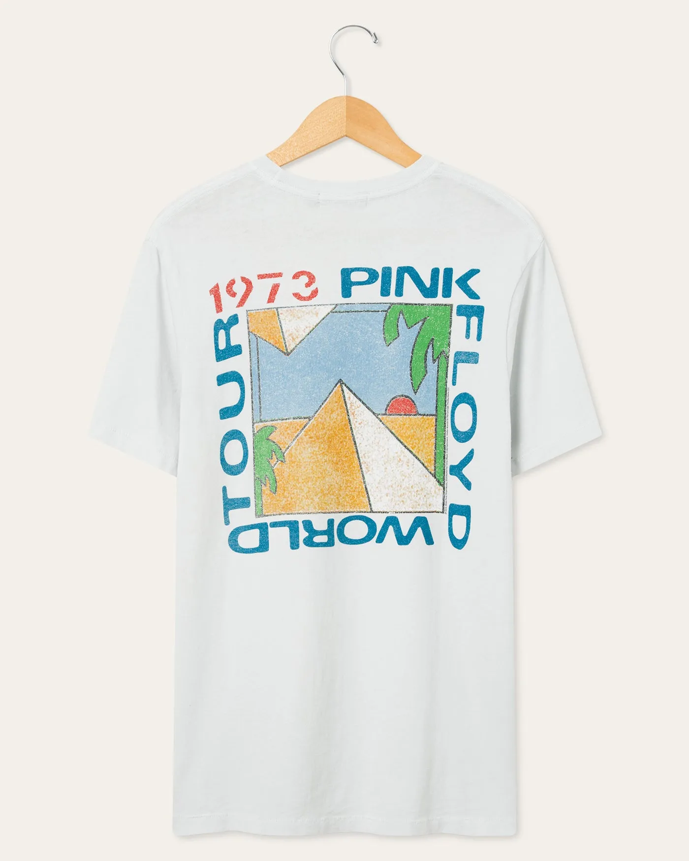 Pink Floyd 1973 World Tour Vintage Tee sold by Junk Food Clothing product image thumbnail 2