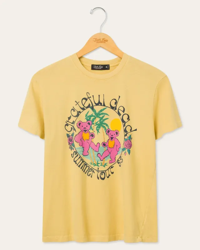Women's Grateful Dead 1988 Summer Tour Vintage Tee made by Junk Food Clothing