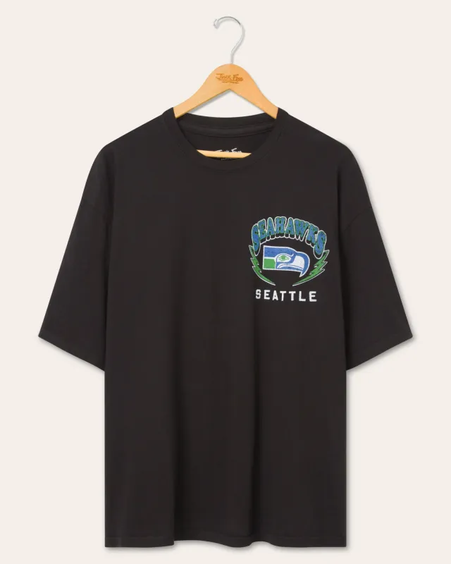 Seattle Seahawks City Series Oversized Tee made by Junk Food Clothing