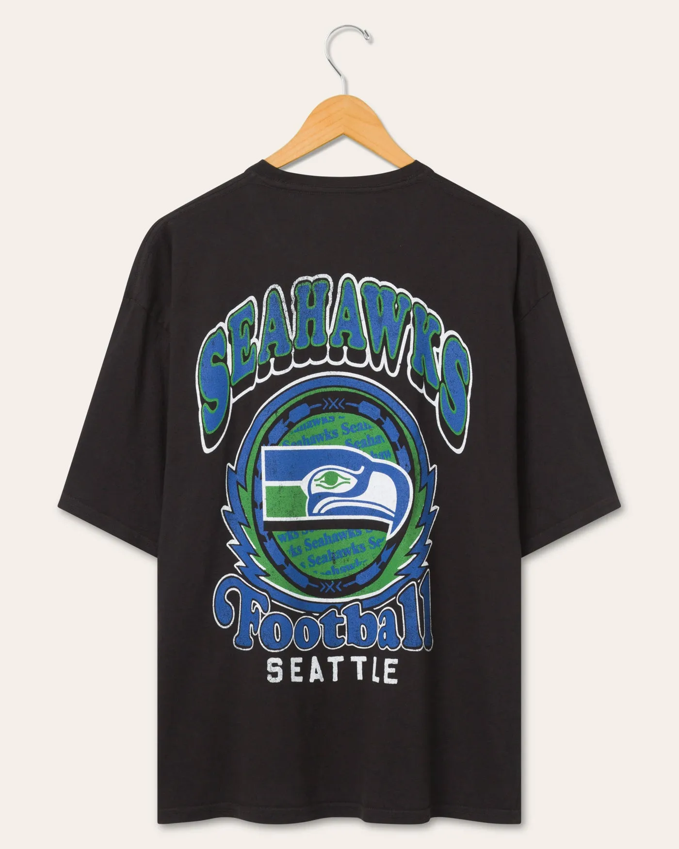 Seattle Seahawks City Series Oversized Tee sold by Junk Food Clothing product image thumbnail 2