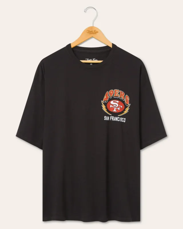 San Francisco 49ers City Series Oversized Tee made by Junk Food Clothing