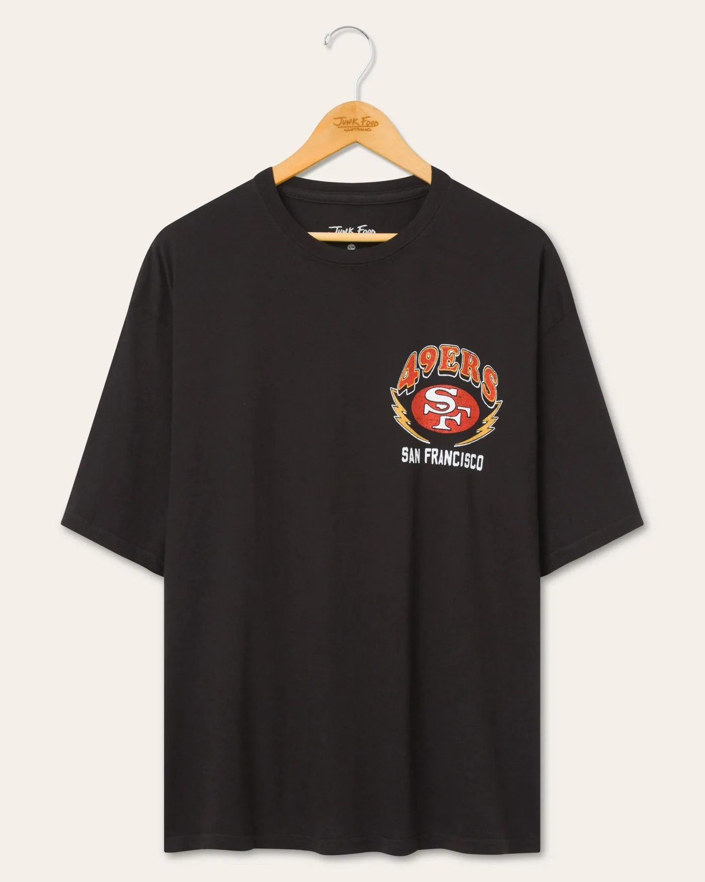 San Francisco 49ers City Series Oversized Tee sold by Junk Food Clothing