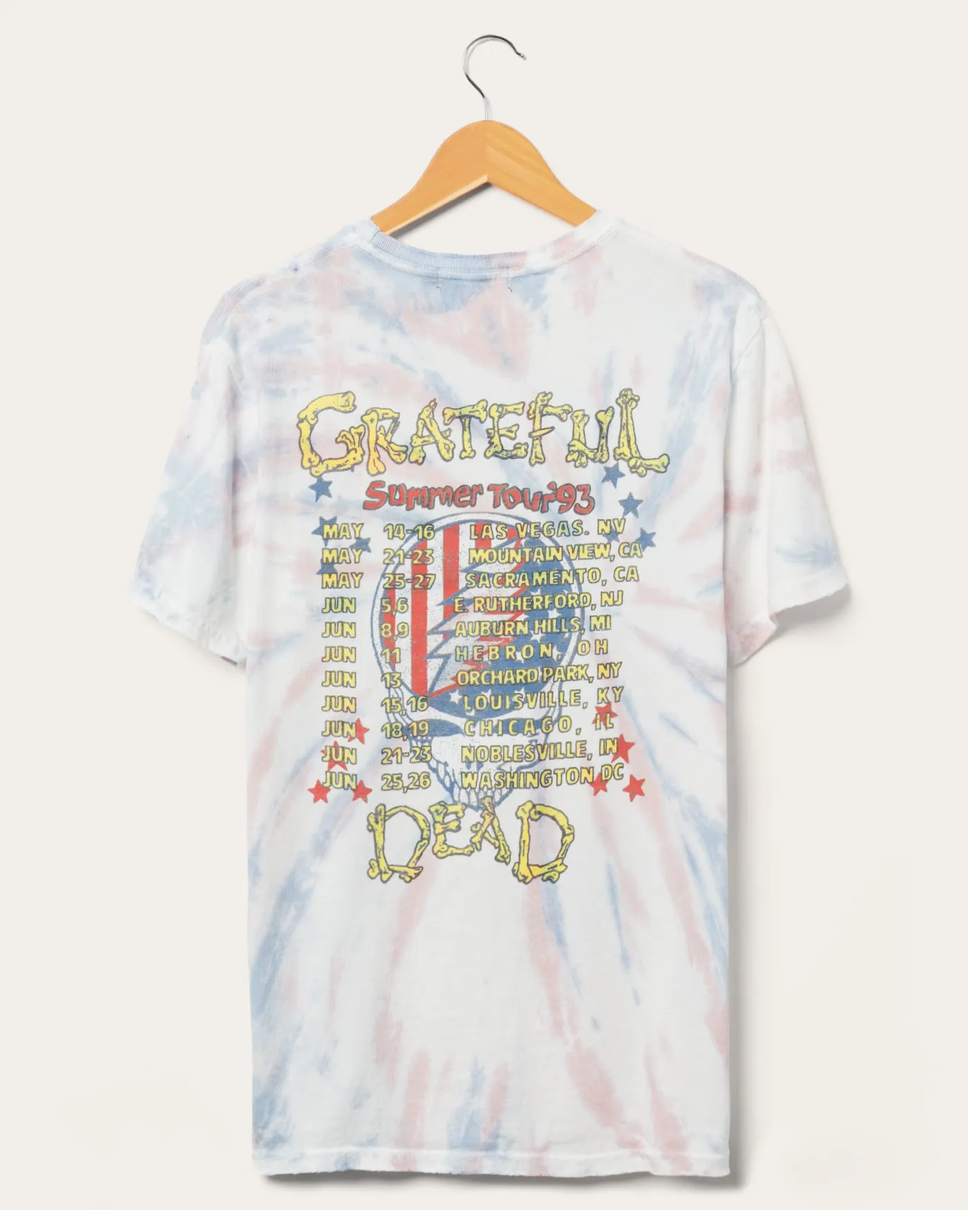 Grateful Dead Summer Tour '93 Vintage Tee sold by Junk Food Clothing product image thumbnail 2