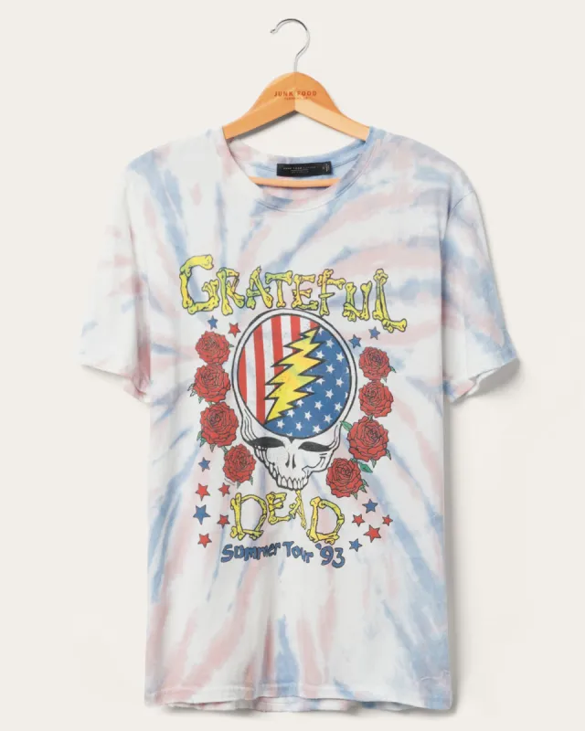 Grateful Dead Summer Tour '93 Vintage Tee sold by Junk Food Clothing