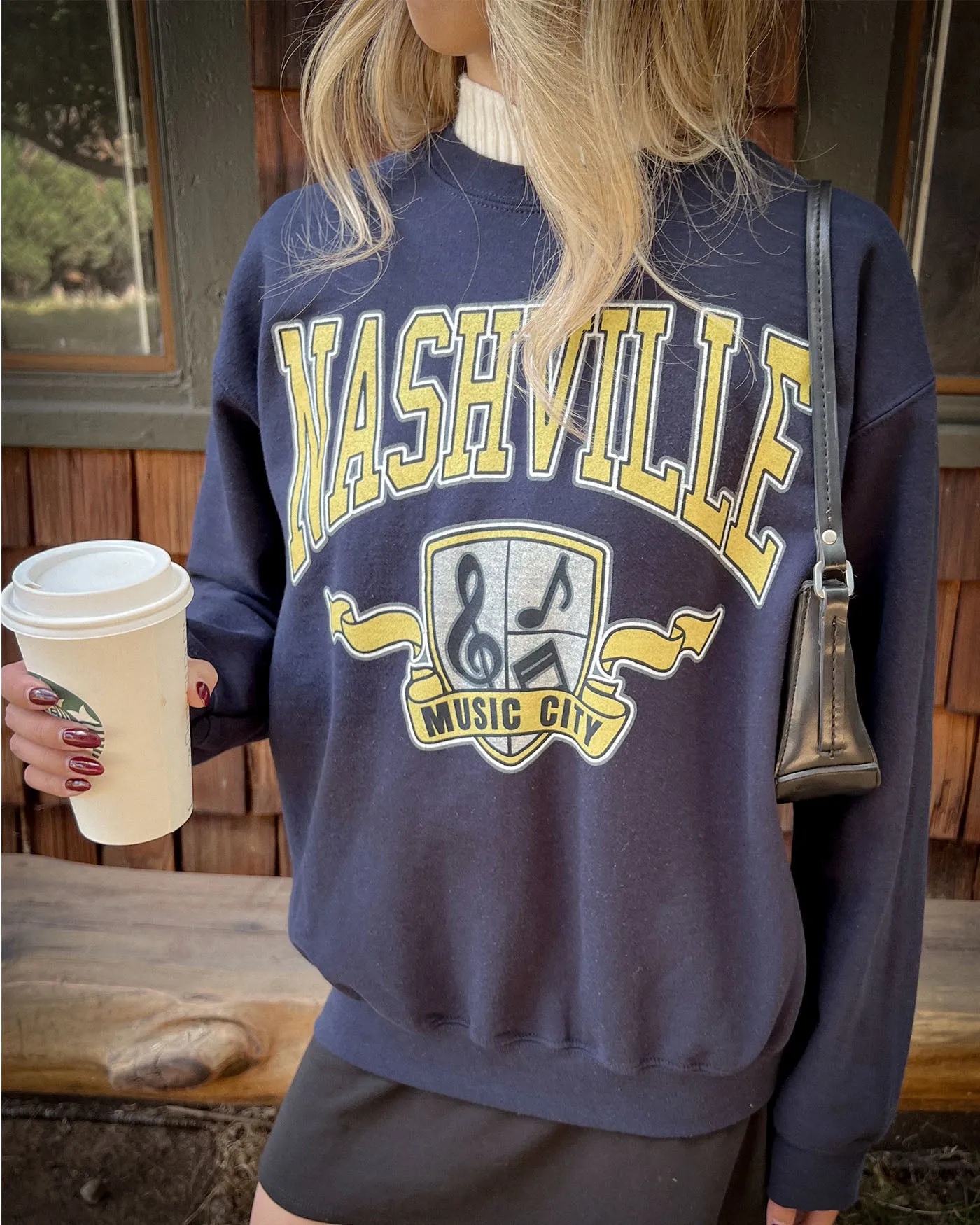 Nashville Flea Market Crew Fleece sold by Junk Food Clothing product image thumbnail 3