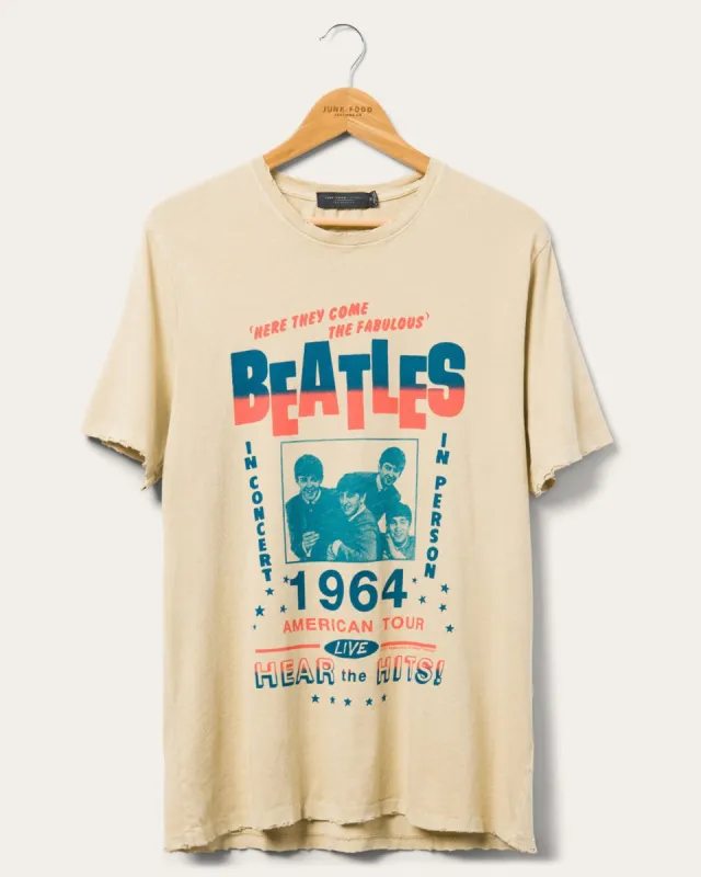 The Beatles 1964 Tour Vintage Tee sold by Junk Food Clothing