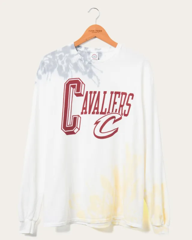 NBA Cleveland Cavaliers Tie Dye Flea Market Long Sleeve Tee sold by Junk Food Clothing