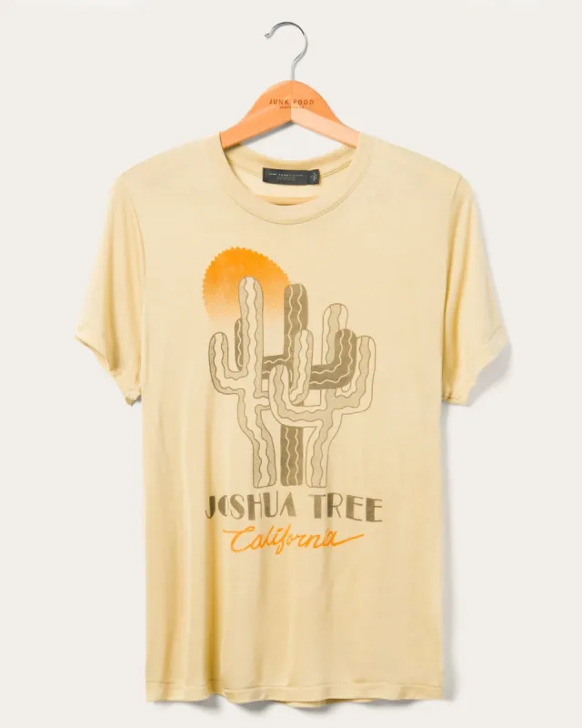 Women's Joshua Tree Cactus Vintage Tissue Tee sold by Junk Food Clothing