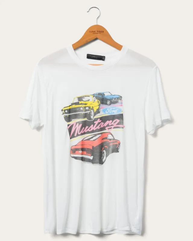 Women's Triple Mustang Vintage Tissue Tee sold by Junk Food Clothing
