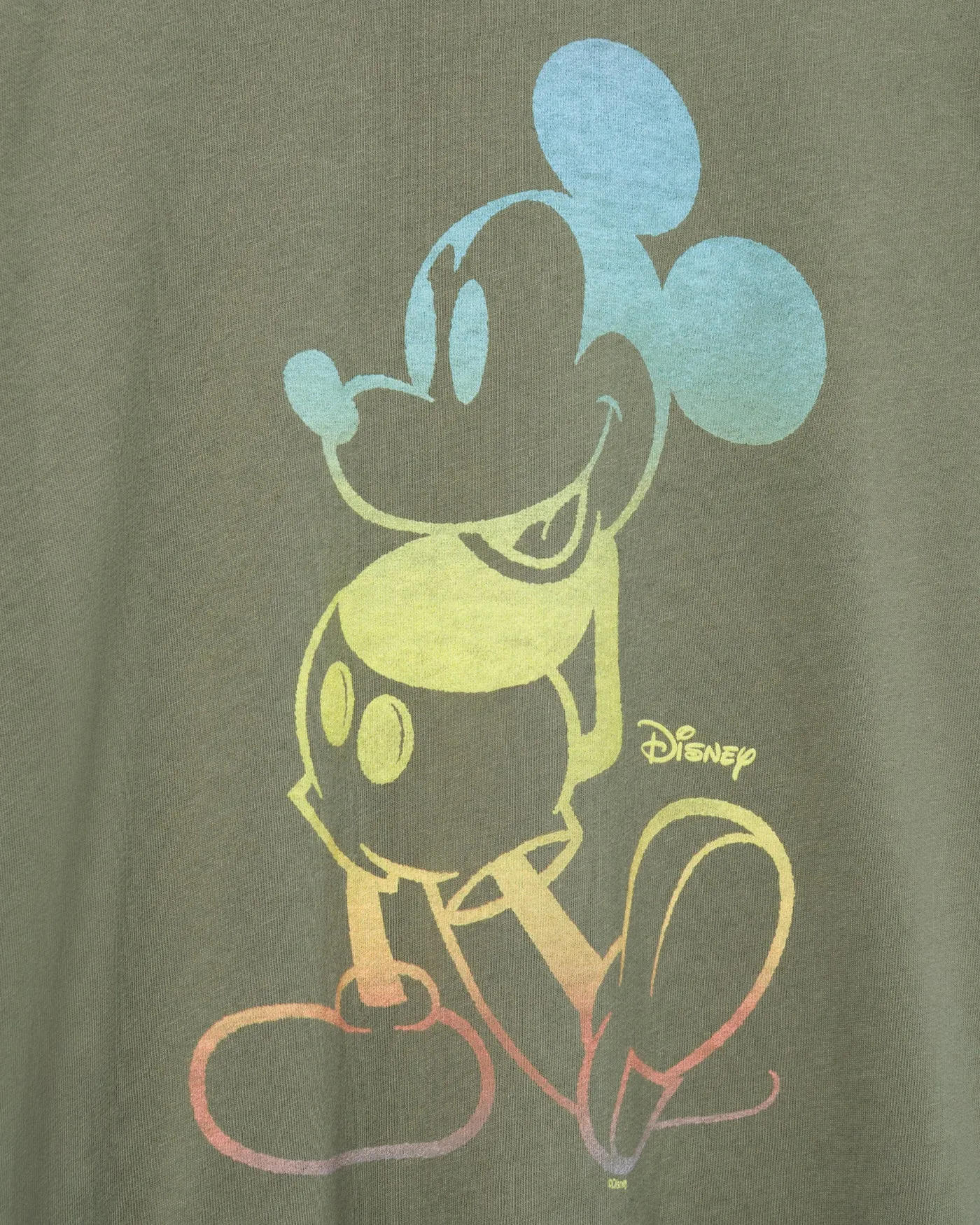 Mickey Rainbows Vintage Tee sold by Junk Food Clothing product image thumbnail 5