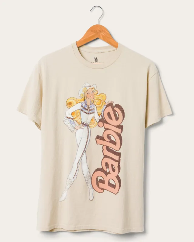 Women's Cowgirl Barbie Flea Market Tee made by Junk Food Clothing