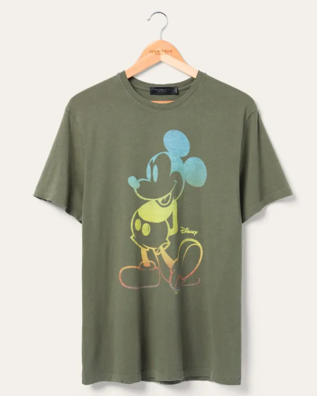 Mickey Rainbows Vintage Tee sold by Junk Food Clothing