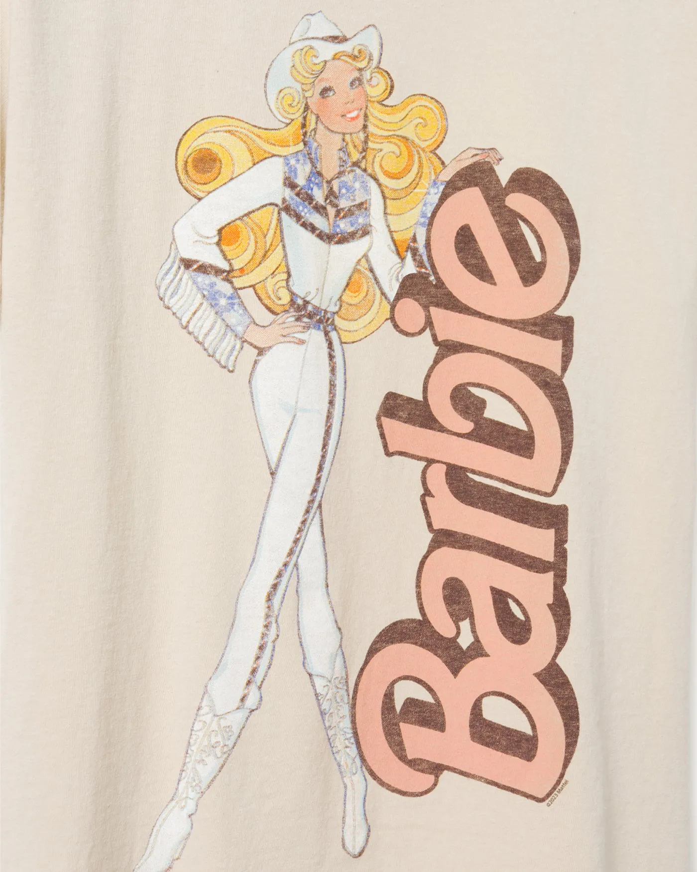 Women's Cowgirl Barbie Flea Market Tee sold by Junk Food Clothing product image thumbnail 5