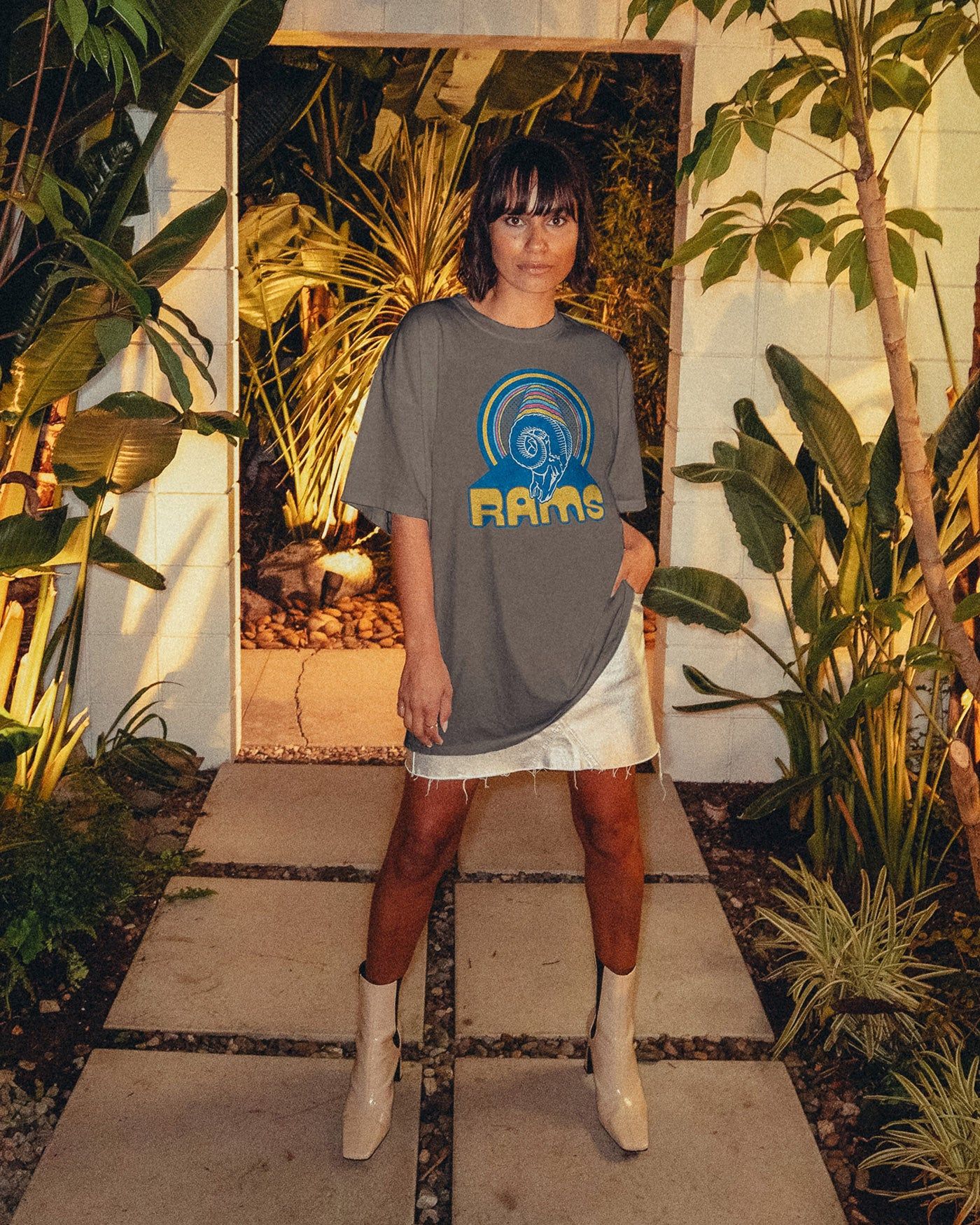 NFL Infinite Vibe Rams Fan Tee sold by Junk Food Clothing product image thumbnail 3