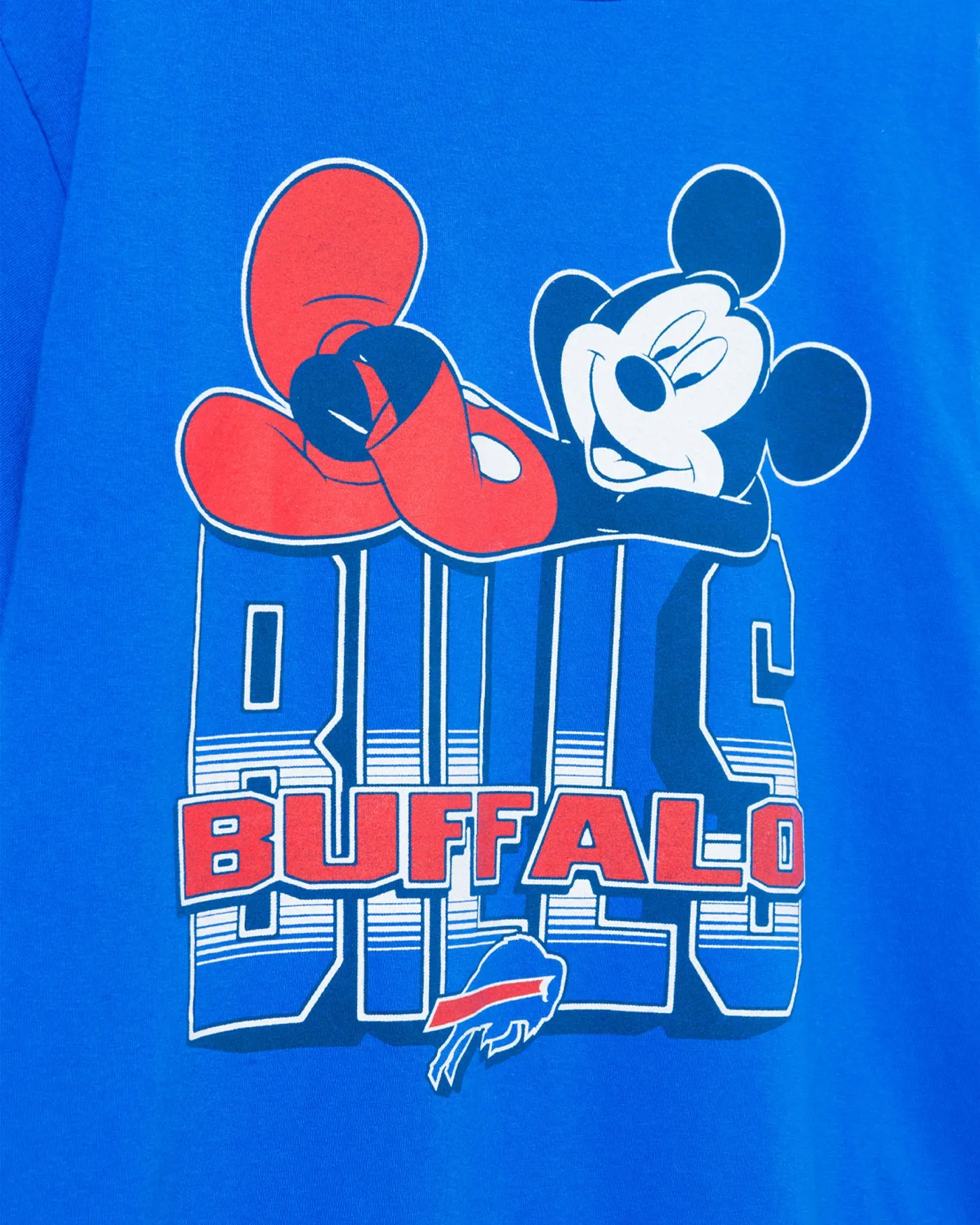 Buffalo Bills Mickey Kick Back Tee sold by Junk Food Clothing product image thumbnail 3