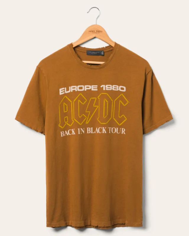 AC/DC Europe Tour Vintage Tee sold by Junk Food Clothing