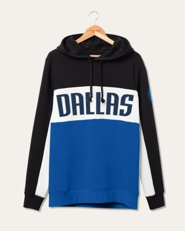 NBA Dallas Mavericks Colorblock Hoodie sold by Junk Food Clothing