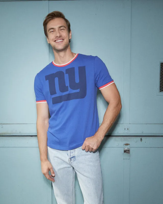 MENS GIANTS THROWBACK RINGER TEE sold by Junk Food Clothing
