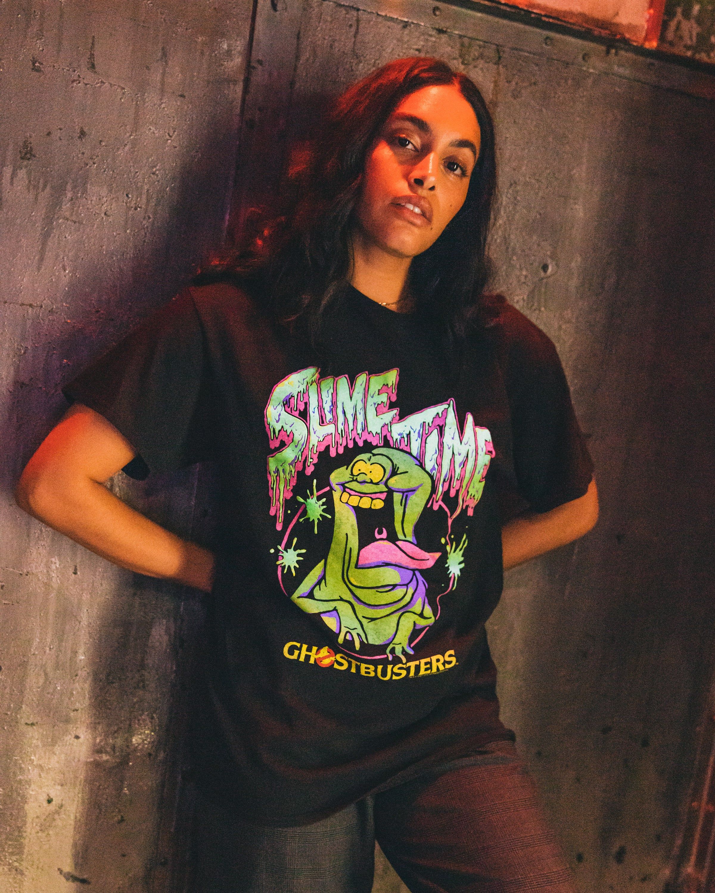 Ghostbusters Slime Time Flea Market Tee sold by Junk Food Clothing product image thumbnail 2