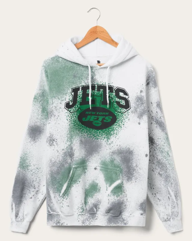 Jets Tie Dye Hoodie sold by Junk Food Clothing
