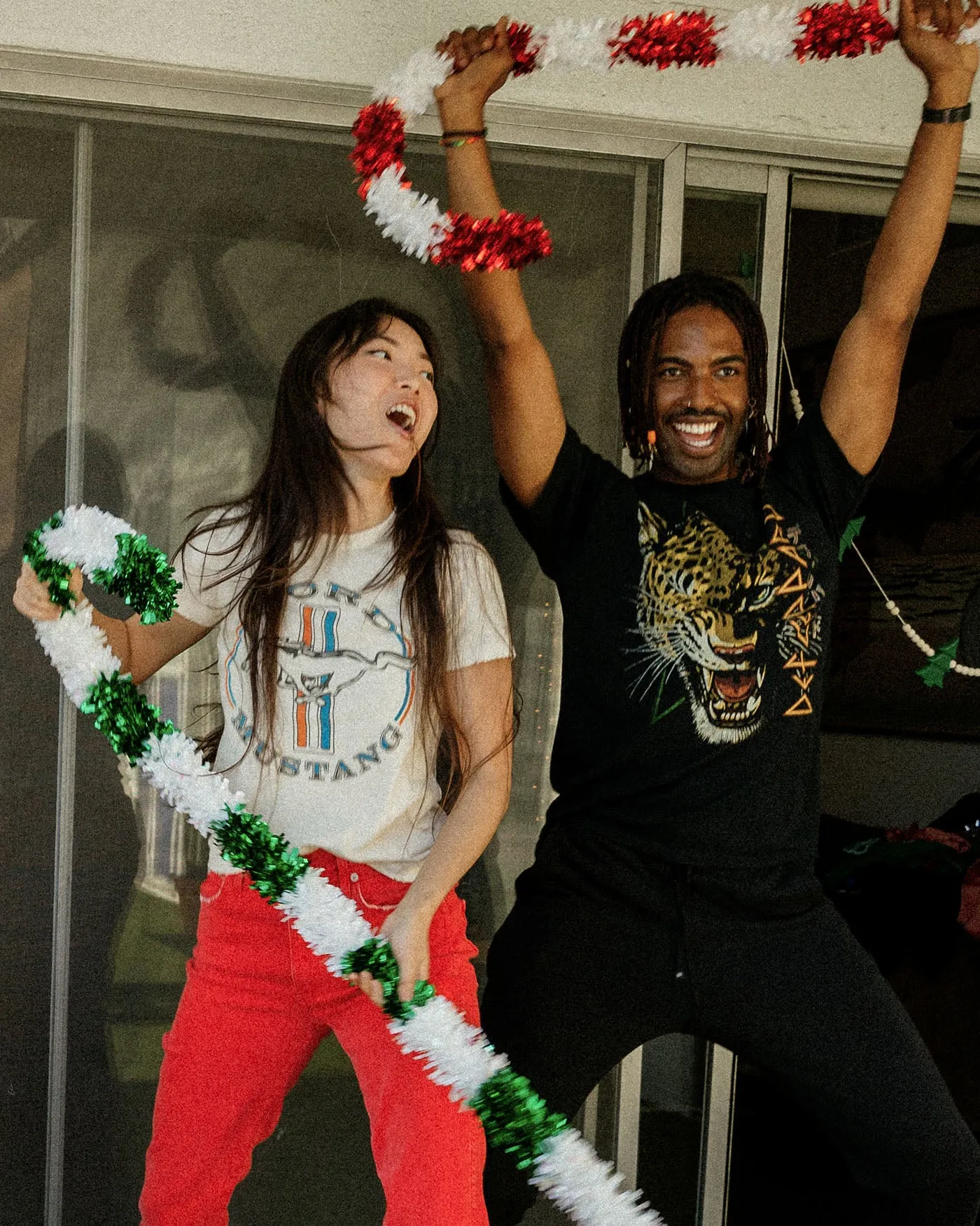 Women's Ford Mustang Stripe Original Tee sold by Junk Food Clothing product image thumbnail 2