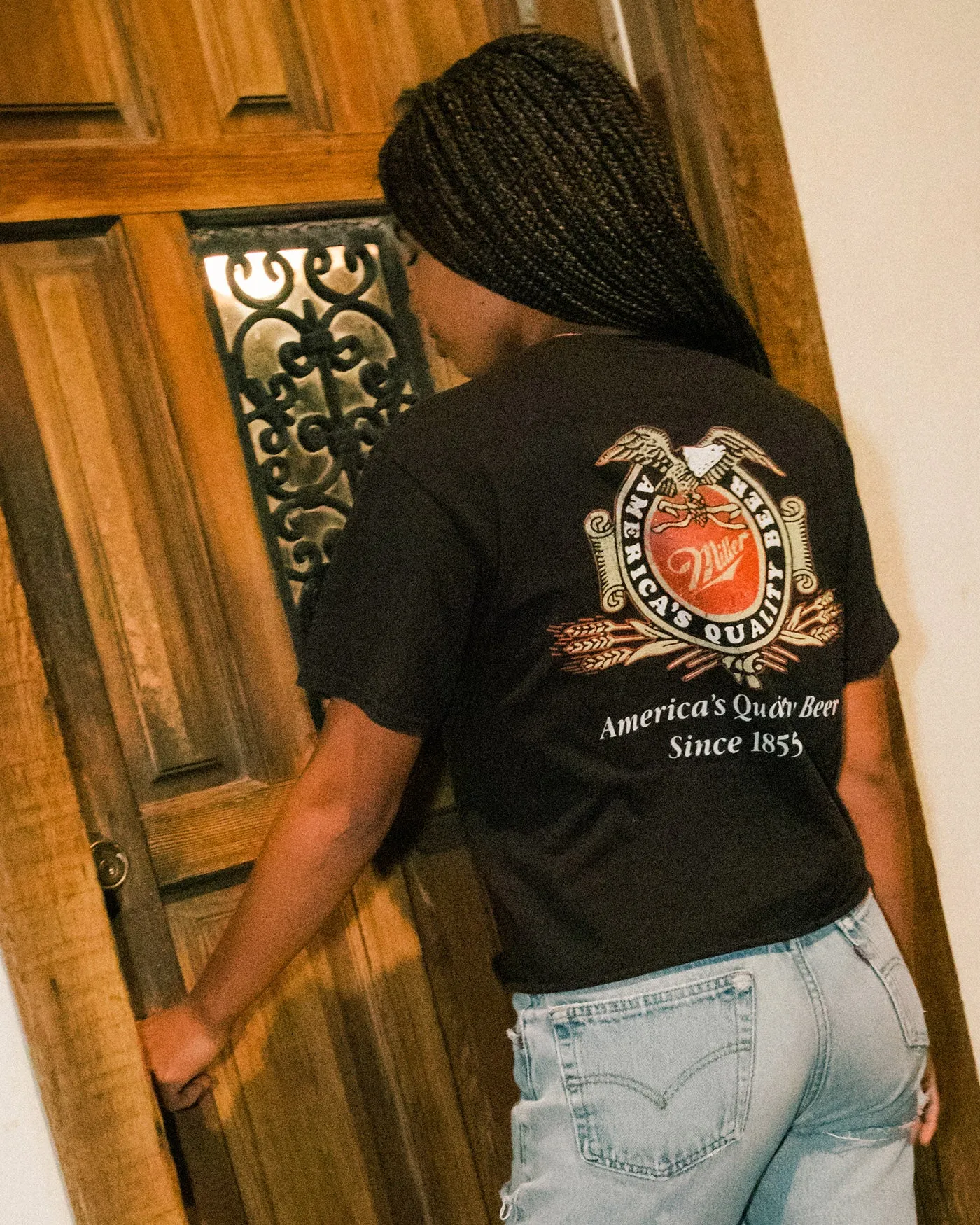 Women's Miller High Life Flea Market Crop sold by Junk Food Clothing product image thumbnail 4