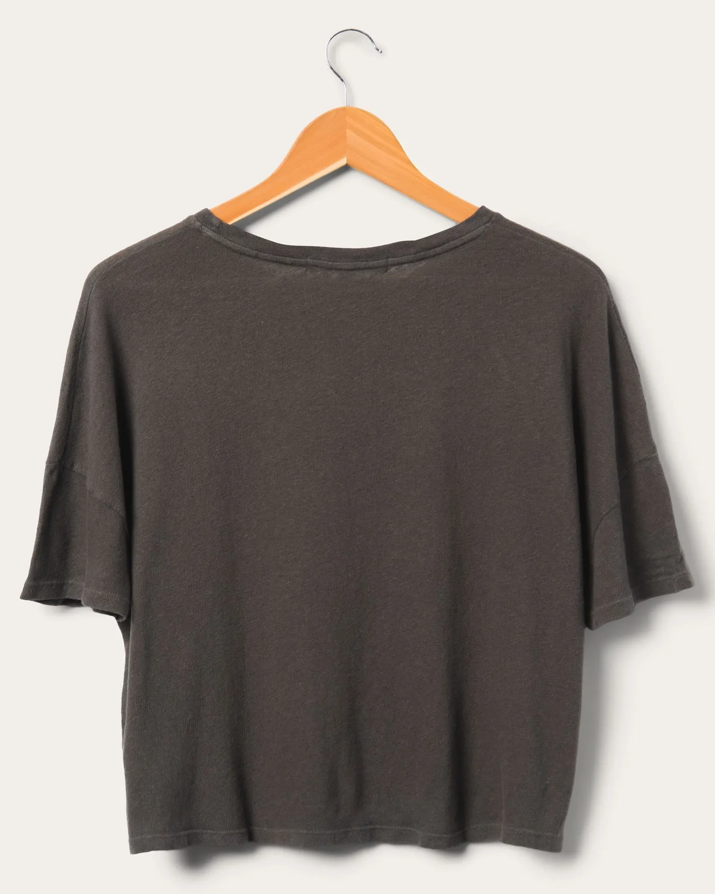 Women's Linen Crop Tee sold by Junk Food Clothing product image thumbnail 2