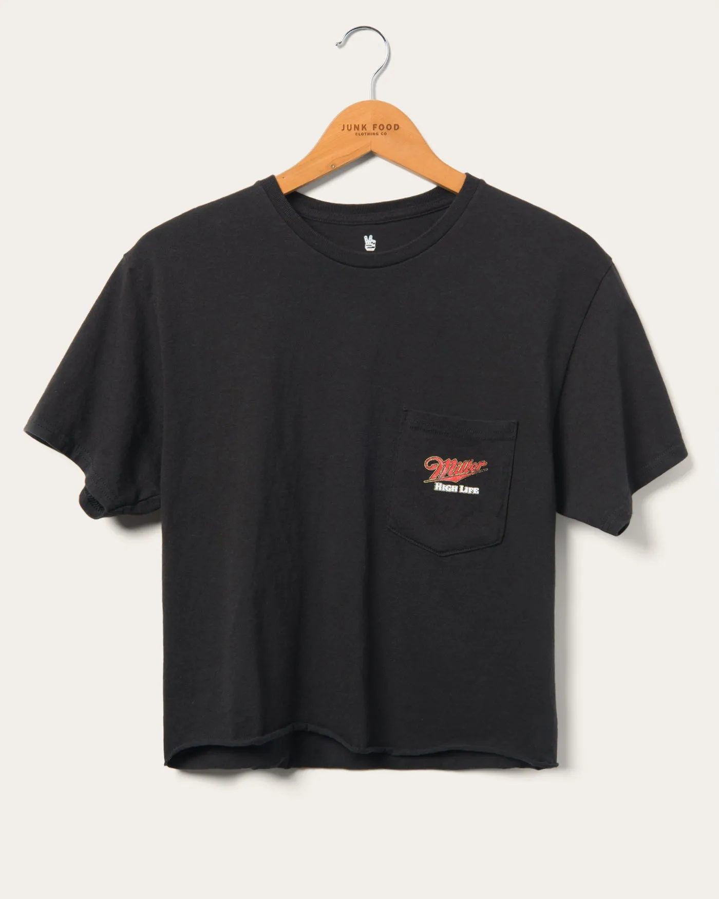 Women's Miller High Life Flea Market Crop sold by Junk Food Clothing