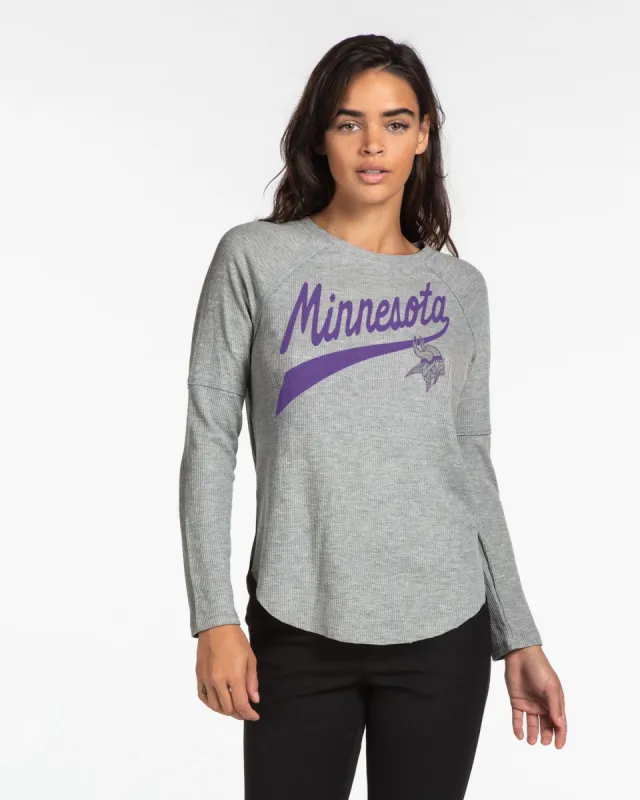 Women's Vikings Super Soft Thermal sold by Junk Food Clothing