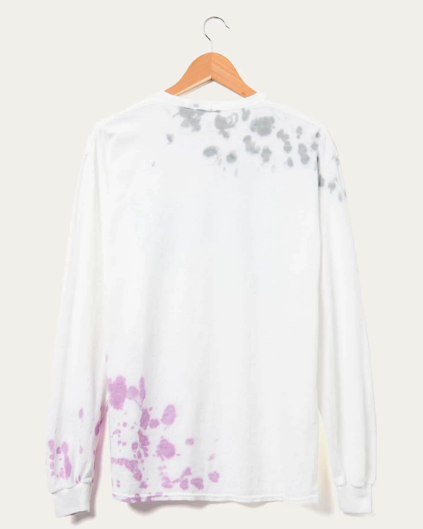 NBA Charlotte Hornets Tie Dye Flea Market Long Sleeve Tee sold by Junk Food Clothing product image thumbnail 3