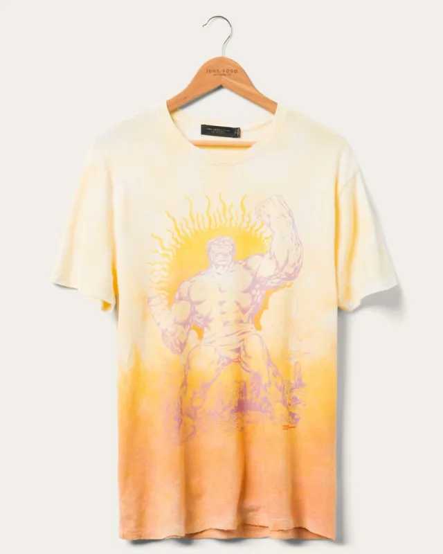 Desert Hulk Tie Dye Vintage Tee made by Junk Food Clothing
