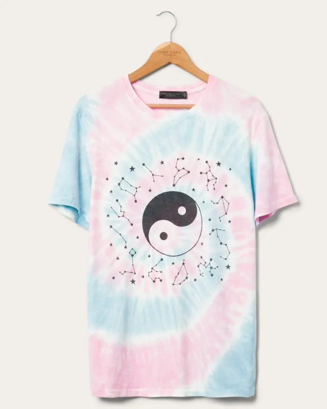Yin and Yang Stars Vintage Tee sold by Junk Food Clothing