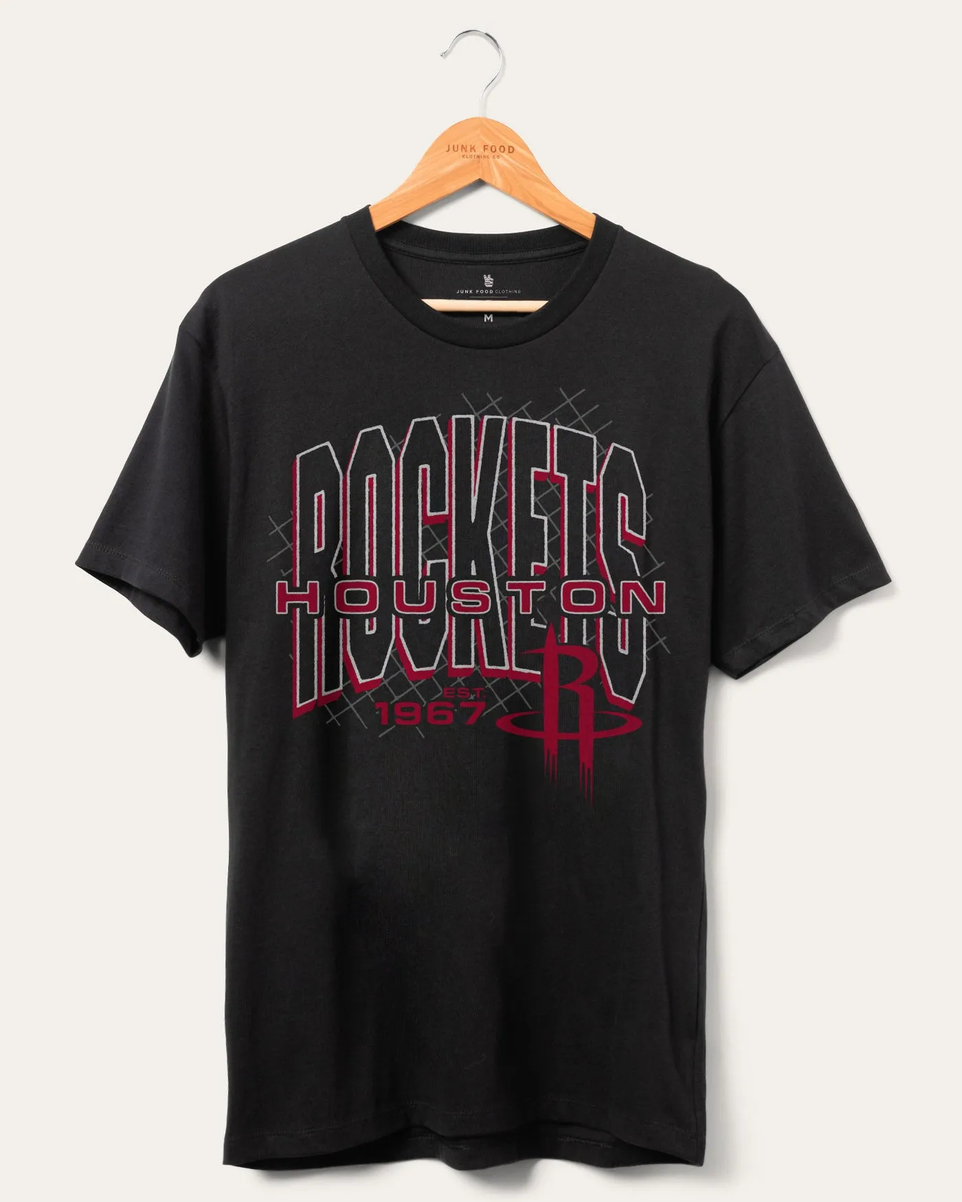Unisex NBA Rockets Playground Tee sold by Junk Food Clothing