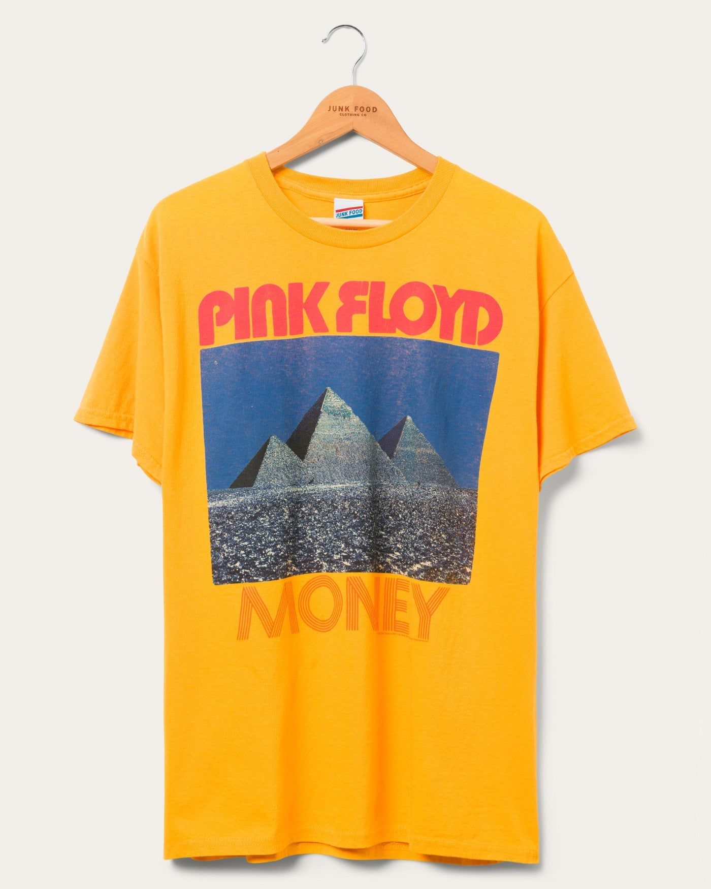Pink Floyd Money Pyramids Flea Market Tee sold by Junk Food Clothing