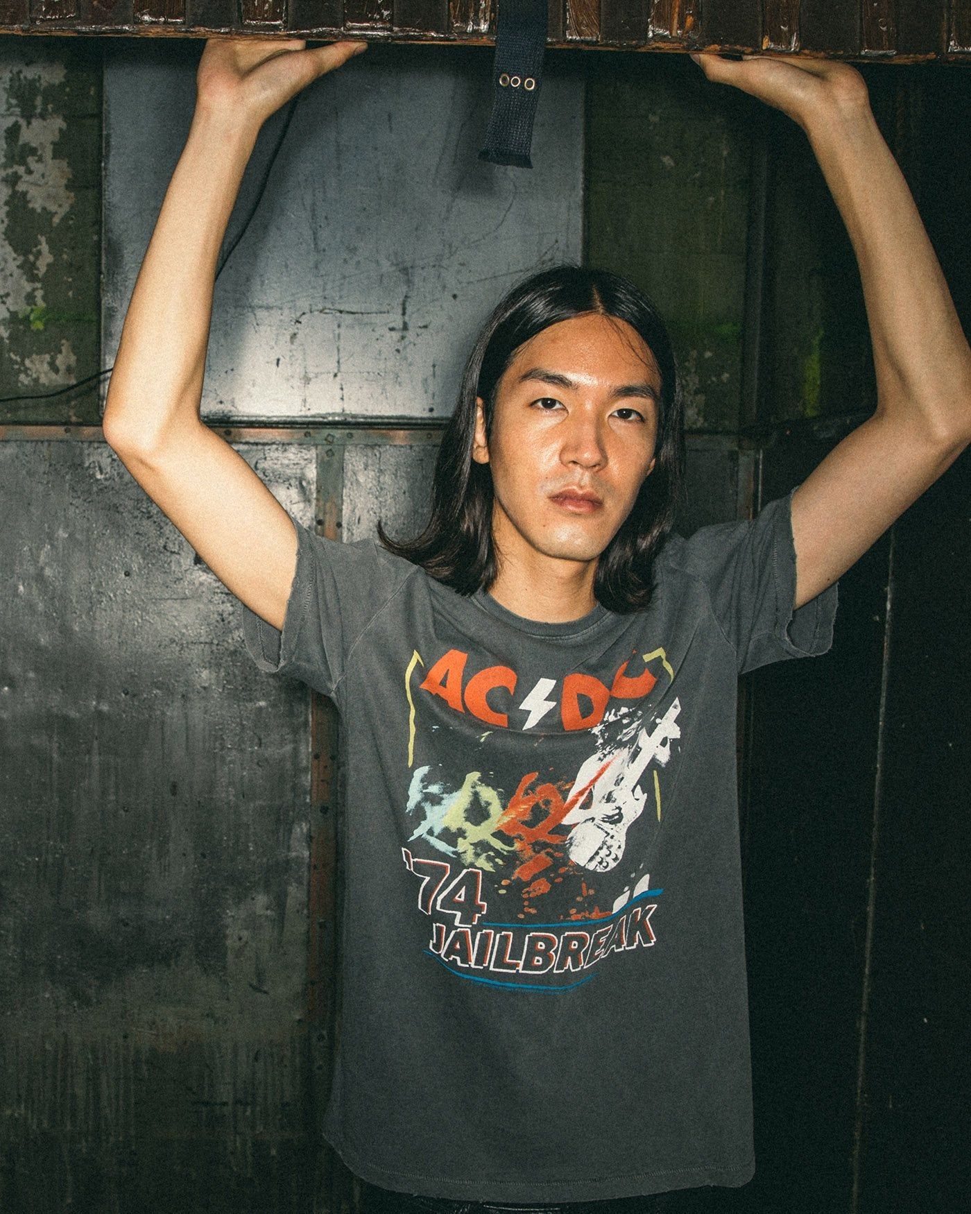 AC/DC '74 Jailbreak Vintage Tee sold by Junk Food Clothing product image thumbnail 2