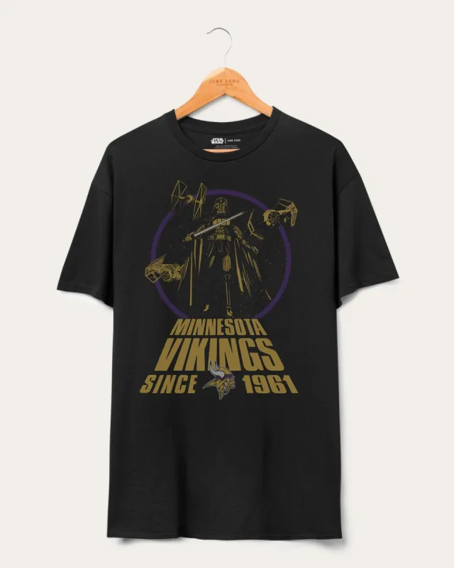 Vikings Star Wars��� Title Crawl Tee sold by Junk Food Clothing