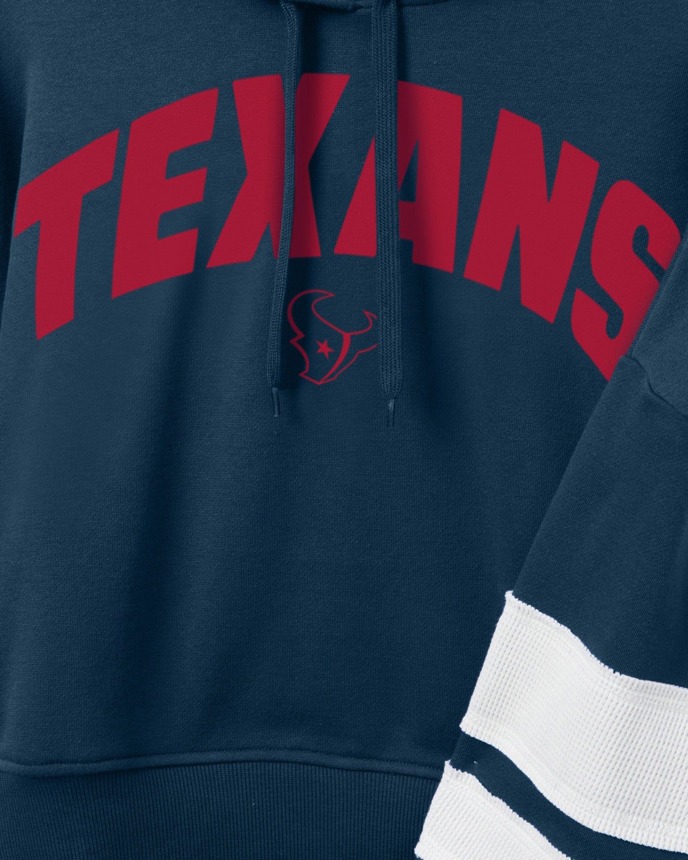 WOMENS TEXANS SIDELINE STRIPED FLEECE sold by Junk Food Clothing product image thumbnail 4