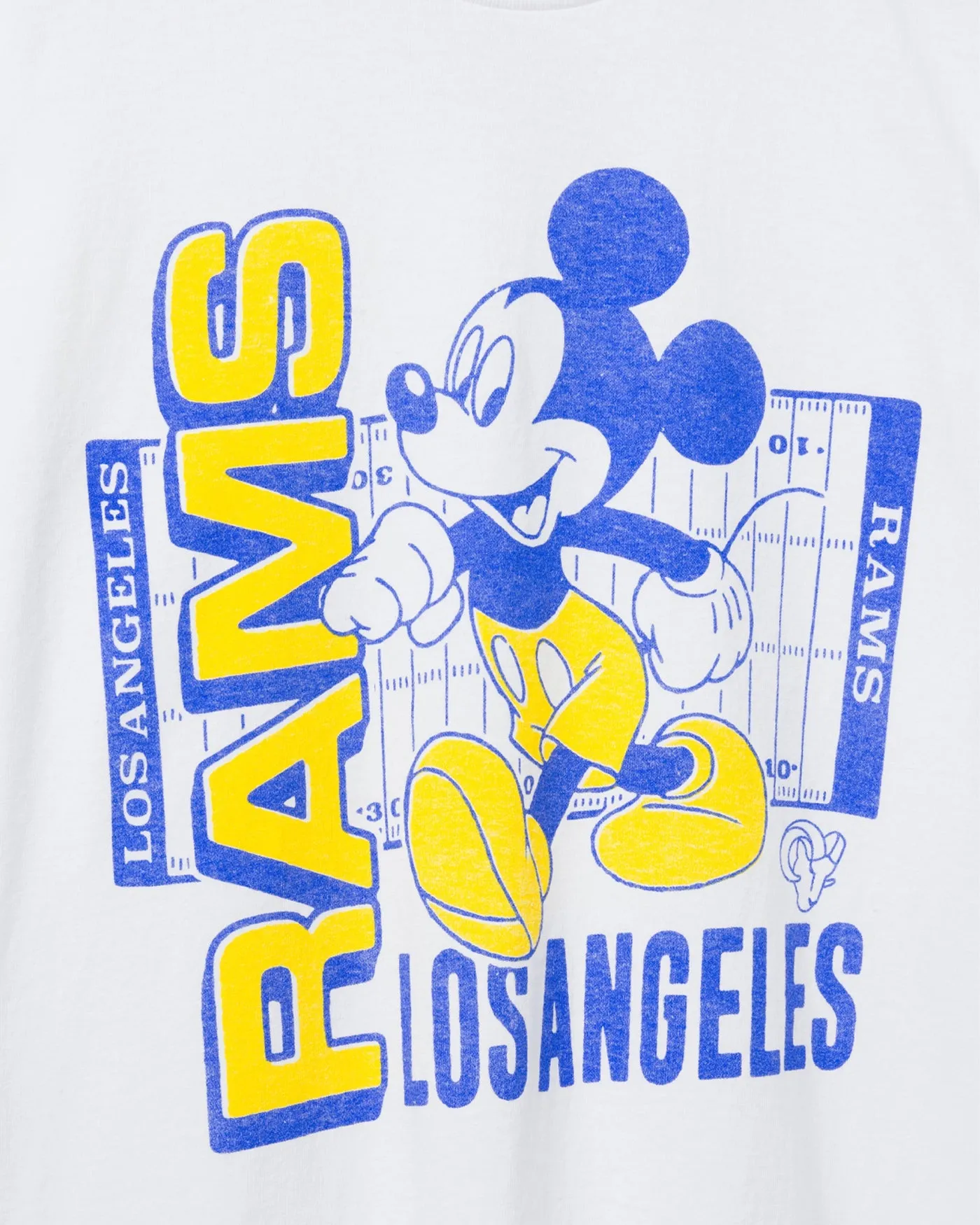 Los Angeles Rams Mickey Field Tee sold by Junk Food Clothing product image thumbnail 5