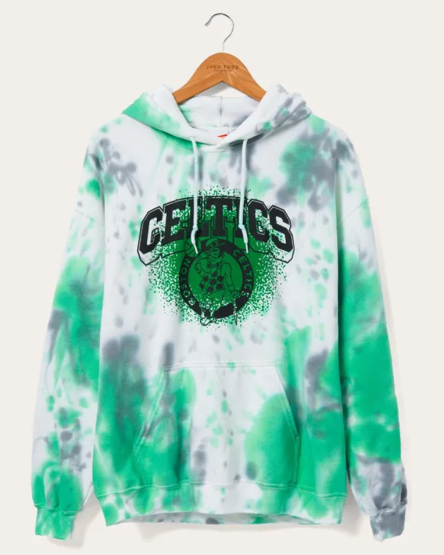 NBA Boston Celtics Tie Dye Hoodie sold by Junk Food Clothing