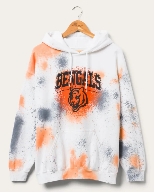 Bengals Tie Dye Hoodie sold by Junk Food Clothing