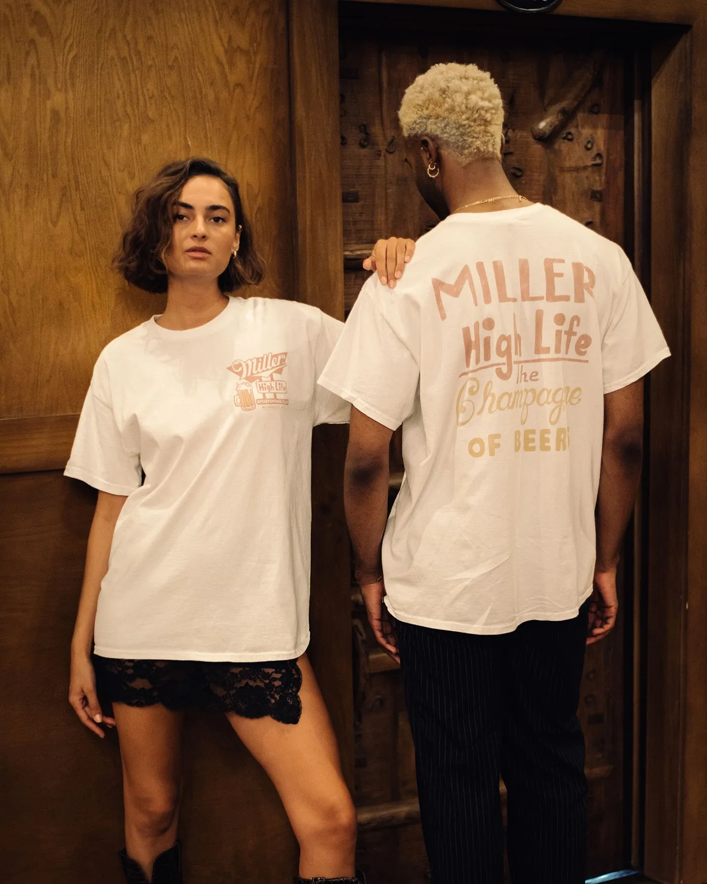 Miller High Life Sportsman's Club Flea Market Tee sold by Junk Food Clothing product image thumbnail 3