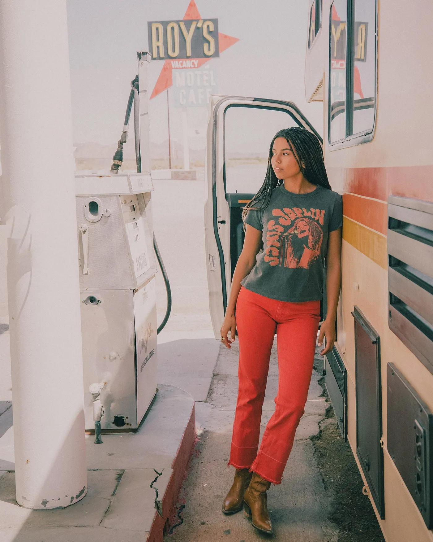 Women's Janis Joplin Original Tee sold by Junk Food Clothing product image thumbnail 2