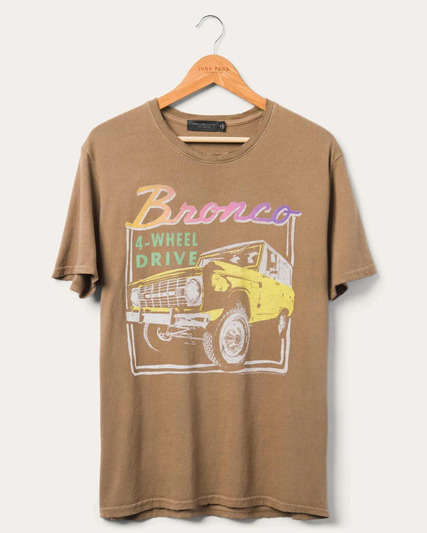 Ford Bronco 4-Wheel Drive Vintage Tee sold by Junk Food Clothing