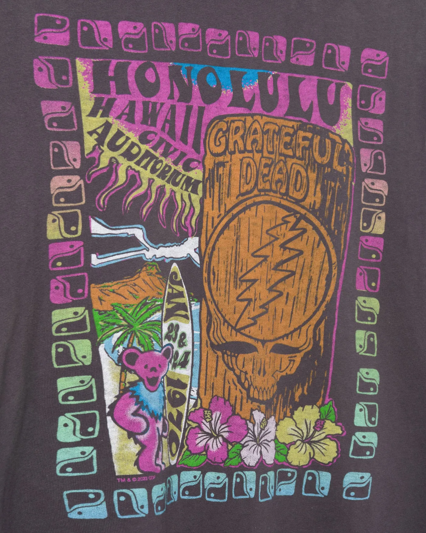 Grateful Dead Tiki Vintage Tee sold by Junk Food Clothing product image thumbnail 5