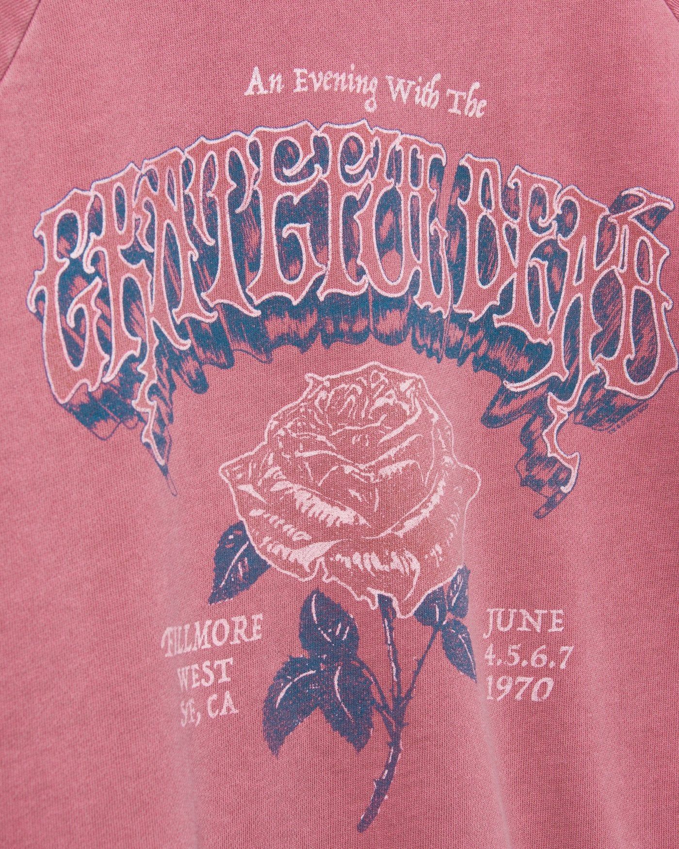 Women's Grateful Dead Evening With Raglan Pullover sold by Junk Food Clothing product image thumbnail 4
