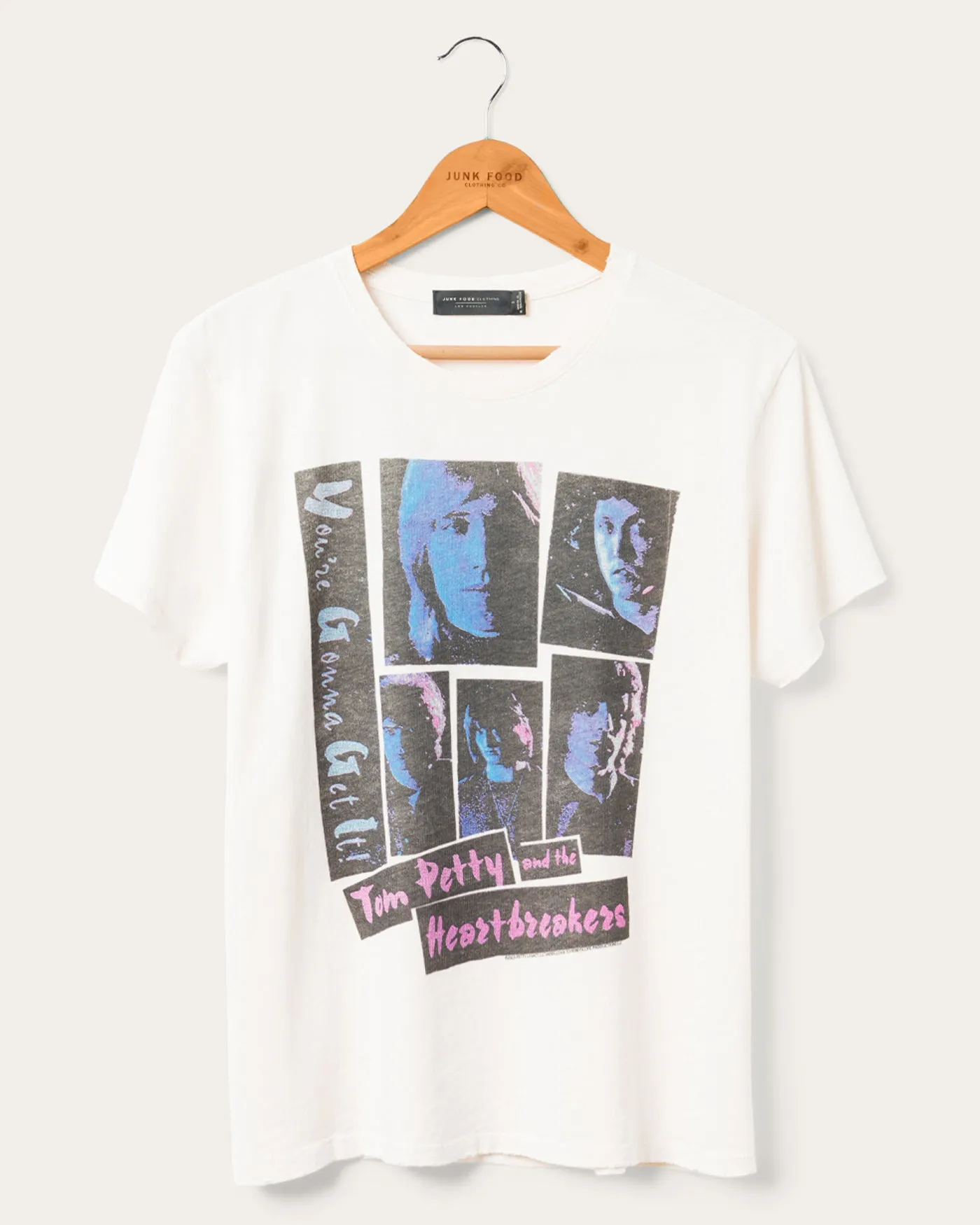 Women's Tom Petty You're Gonna Get It Vintage Tee sold by Junk Food Clothing