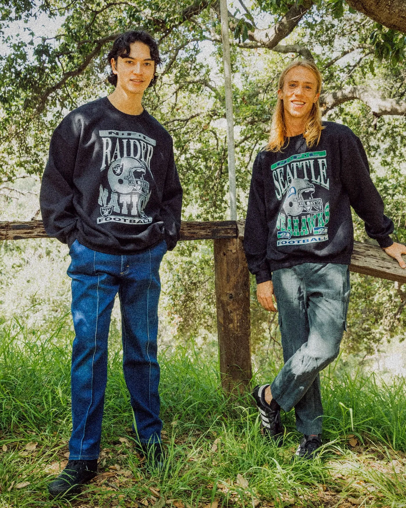 Seattle Seahawks Helmet Flea Market Crew sold by Junk Food Clothing product image thumbnail 2